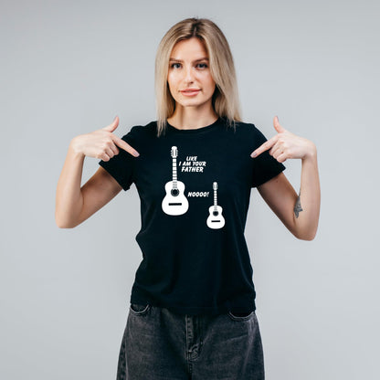Like I am Your Father Funny Printed Black Adults Unisex Men Women Summer Winter Cotton Crew Neck Casual T-Shirt - Top Tee