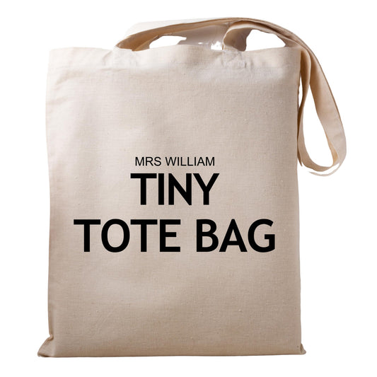 Custom Name Tote Bag Personalised Cotton Tote Bag for Women Personalised Gift Reusable Casual Bag for Work Shopping Travel