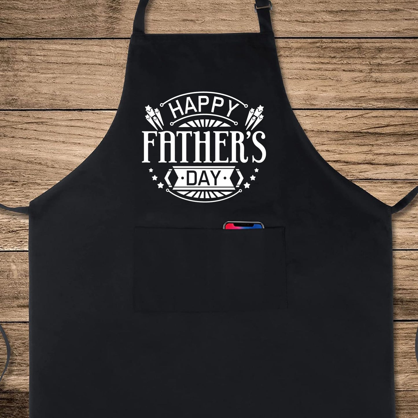 Happy Father's Day Funny Aprons for men Printed Apron Gift for Her Chef Apron Kitchen Apron BBQ Apron Gift Baking Apron Father Day Gift