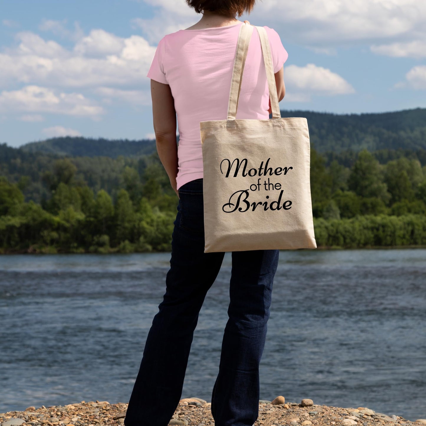 Be Buz The Mother of the Bride tote Bag Bridal Shower Gifts for Bride Wedding Gift for Mother of the Bride Bridal Party or Wedding Guests
