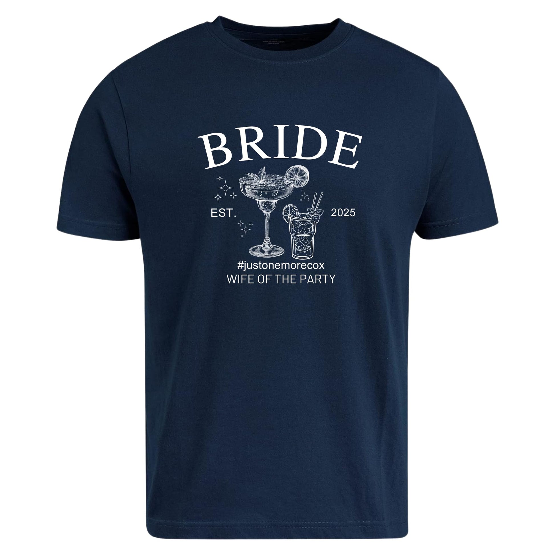 Be Buz Bachelorette Party T-Shirts, Personalized Bridal Party Matching Tees Maid of Honor Bridesmaids Shirts - Top Tee