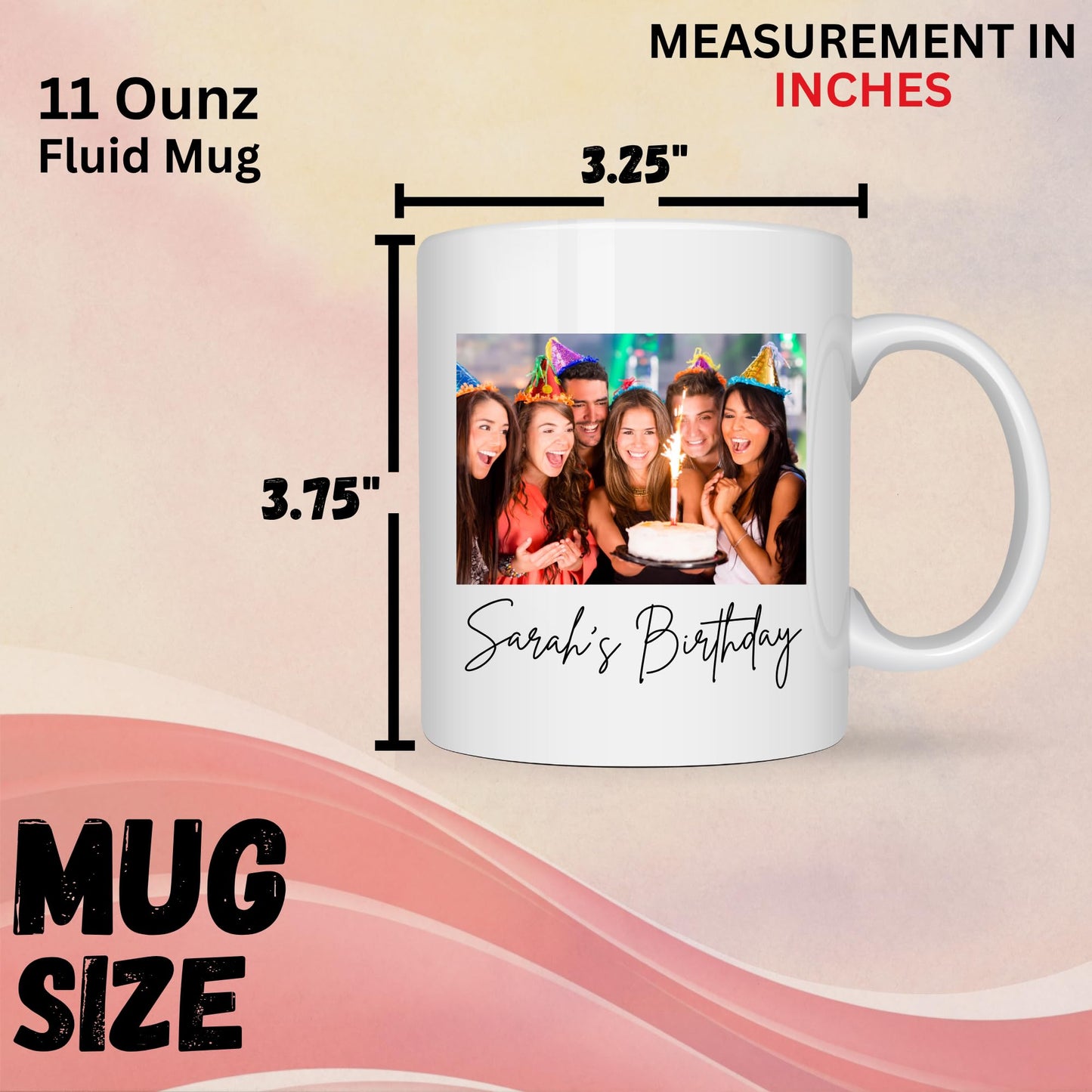 Personalized Red Crab Mug – Custom Name Ceramic Coffee Cup – Ocean Sea Animal Gift for Kids, Beach Lovers and Summer Fun – 11oz