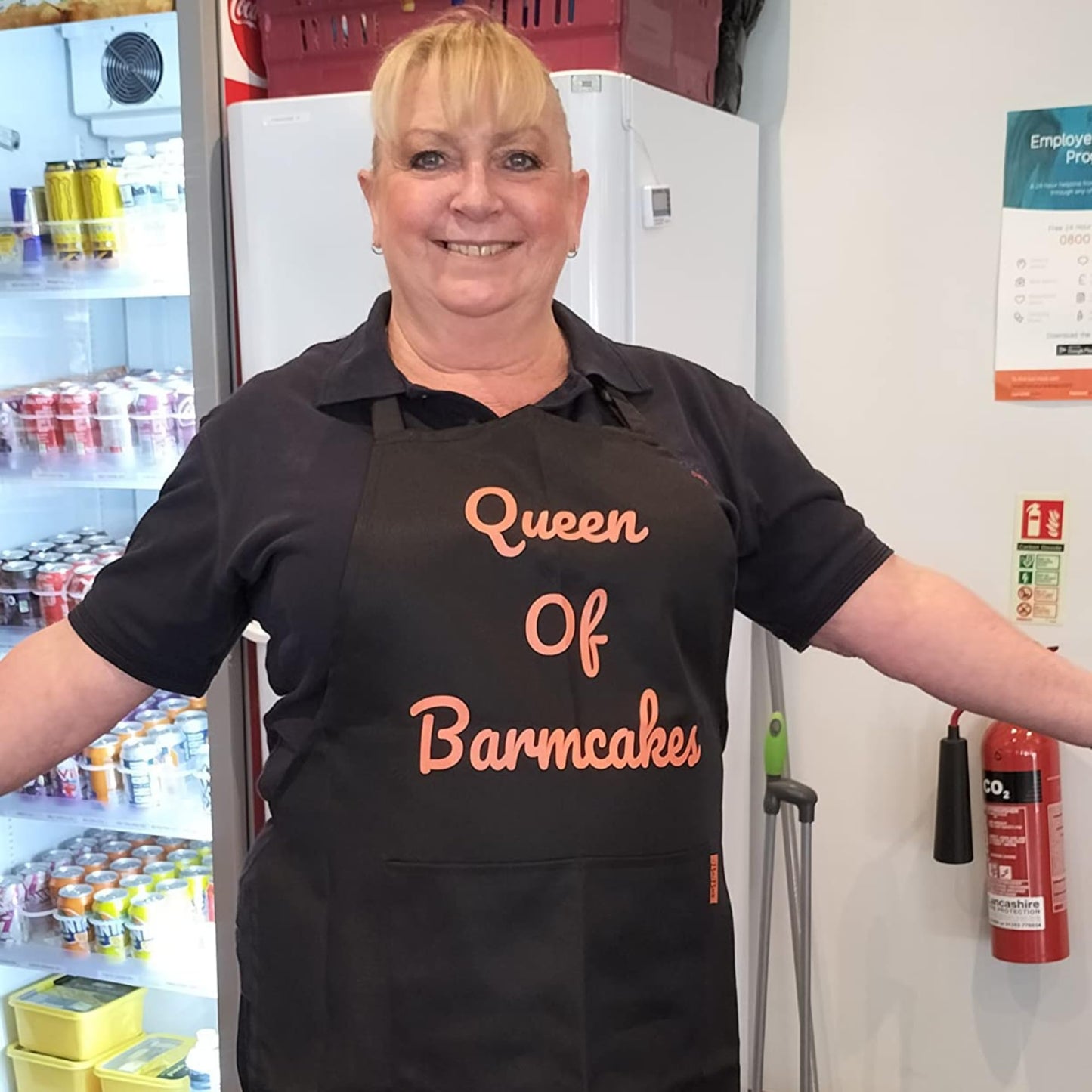Personalised Apron for Women with Custom Print |Add Logo or Text | Aprons for Cooking Lovers| Personalized Gifts for Birthdays, Christmas| Chef Aprons for Men and Women