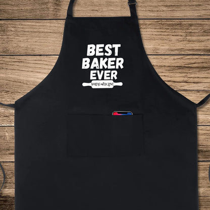 Best Baker Ever Baking with Love Funny Aprons for men Printed Apron Gift for Her Chef Apron Kitchen Apron BBQ Apron Gift Baking Apron Father Day Gift