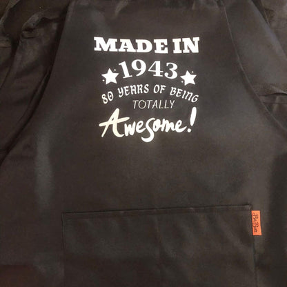 Personalised Apron for Women with Custom Print |Add Logo or Text | Aprons for Cooking Lovers| Personalized Gifts for Birthdays, Christmas| Chef Aprons for Men and Women