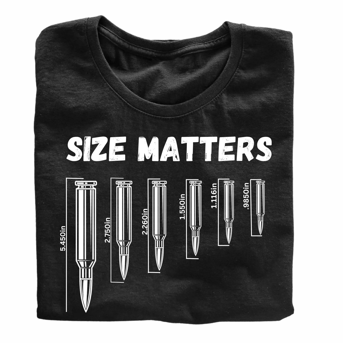 Size Matters - Funny Sarcastic T-Shirt - Top Tee