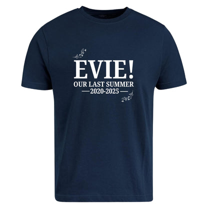 Be Buz Leavers T-Shirt 2025 Personalized School or College Leavers Tee Custom Graduation Keepsake Shirt - Top Tee