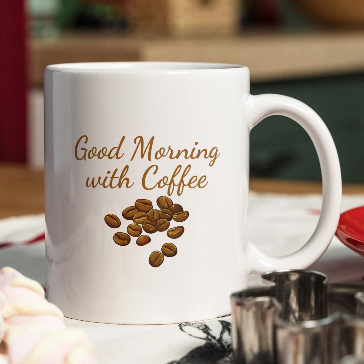 Personalized Mug - Custom Name Coffee Cup - Unique Gift for Him, Her, Birthday, Christmas - 11oz Ceramic Tea Mug