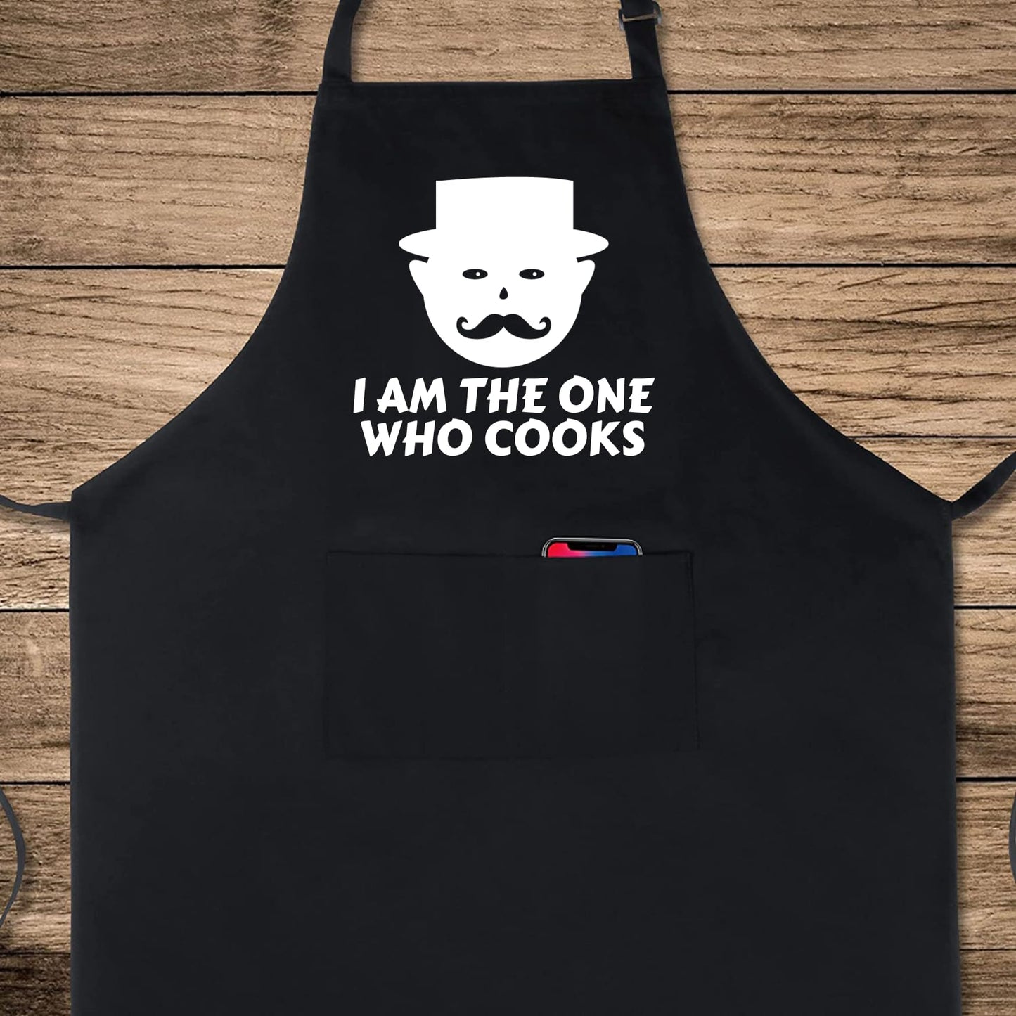 I Am The One Who Cooks Funny Aprons for men Printed Apron Gift for Her Chef Apron Kitchen Apron BBQ Apron Gift Baking Apron Father Day Gift