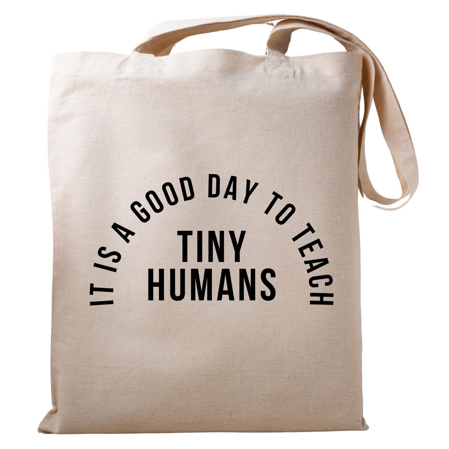 Be Buz Teacher Appreciation Gift tote Bag Its a Good Day to Teach gift for women funny Reusable tote bag natural