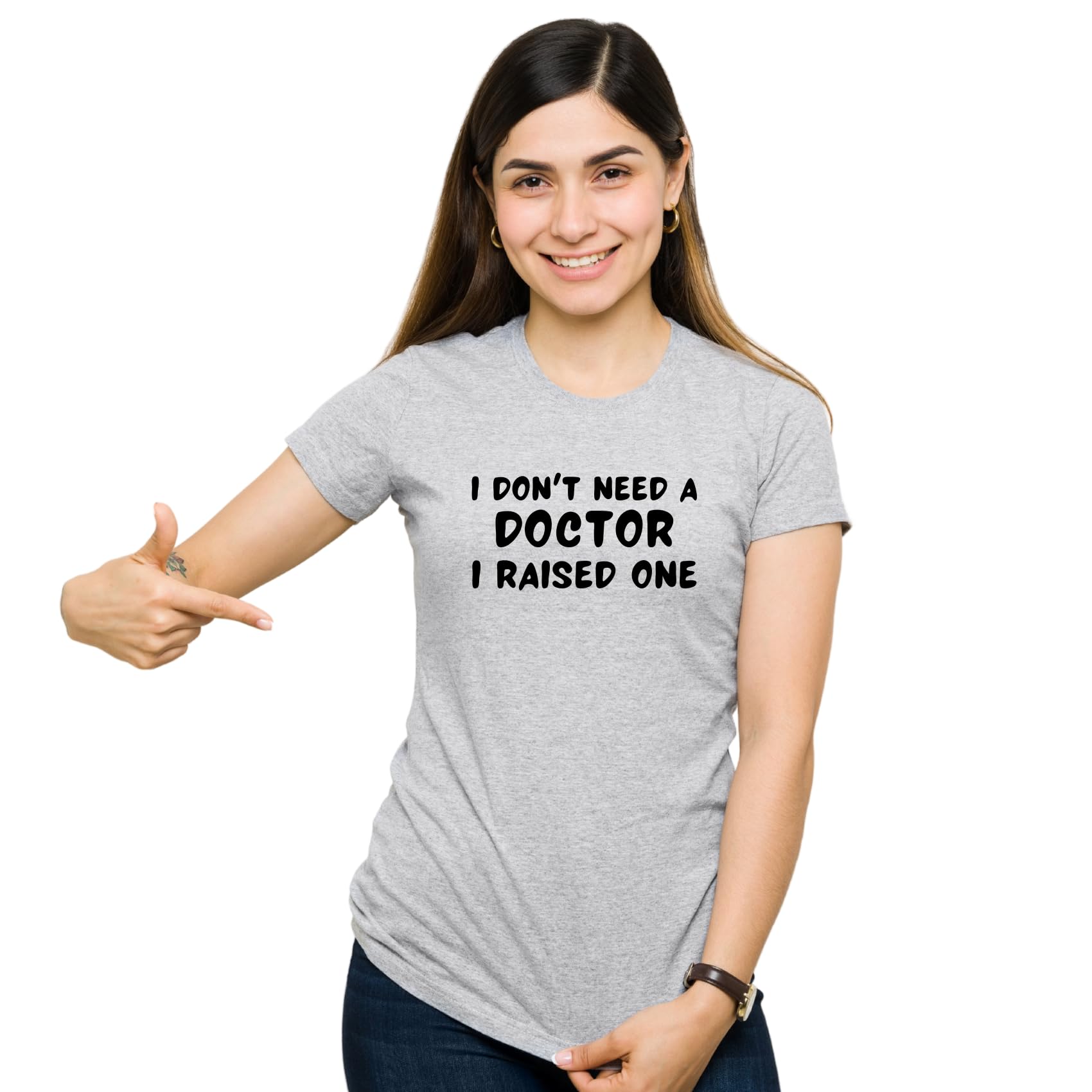 Be Buz Proud Parent T-Shirt – I Don’t Need a Doctor, I Raised One – Medical School Graduation Gift Parent of Doctor Shirt – Mom or Dad of Doctor Tee - Top Tee