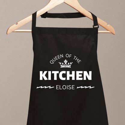 Personalised Apron for Women with Custom Print |Add Logo or Text | Aprons for Cooking Lovers| Personalized Gifts for Birthdays, Christmas| Chef Aprons for Men and Women