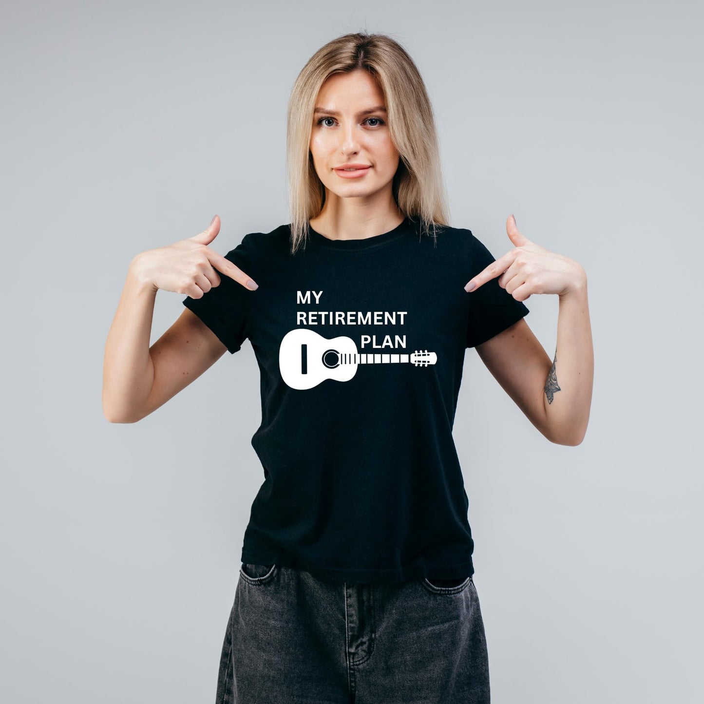 My Retirement Plan - Funny Music Lover T-Shirt - Top Tee