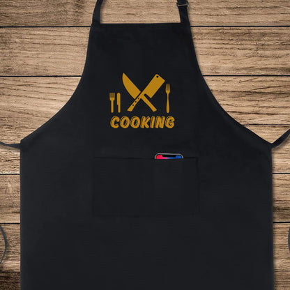 Cooking Funny Apron Dad Aprons Gift for Him Aprons for Mens Chef Apron Kitchen Apron BBQ Apron Grill Apron Father Day Gift Black Apron