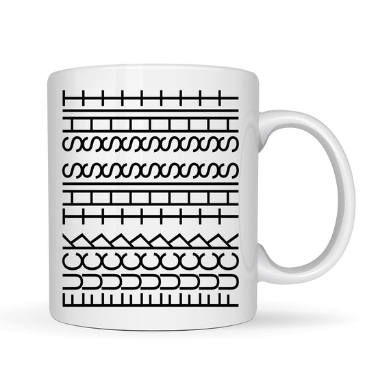 Be Buz Hidden Message Coffee Mug – “F*ck This Shit” Optical Illusion – 11oz White Ceramic Mug – Funny Adult Humor Sarcastic Gift