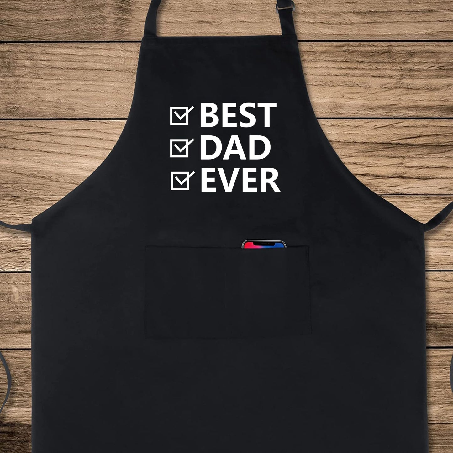 Best Dad Ever Funny Aprons for men Printed Apron Gift for Her Chef Apron Kitchen Apron BBQ Apron Gift Baking Apron Father Day Gift