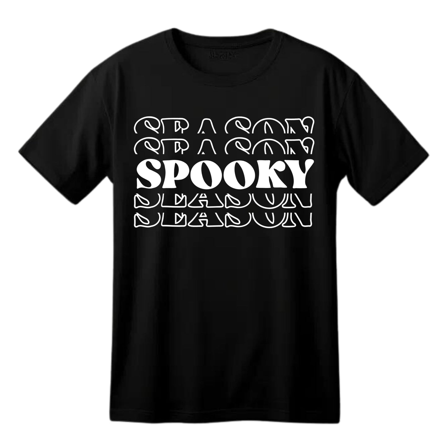 Be Buz Spooky Halloween Party Fun Adults Logo Printed Unisex Men Women Summer Winter Cotton Crew Neck Casual T-Shirt - Top Tee