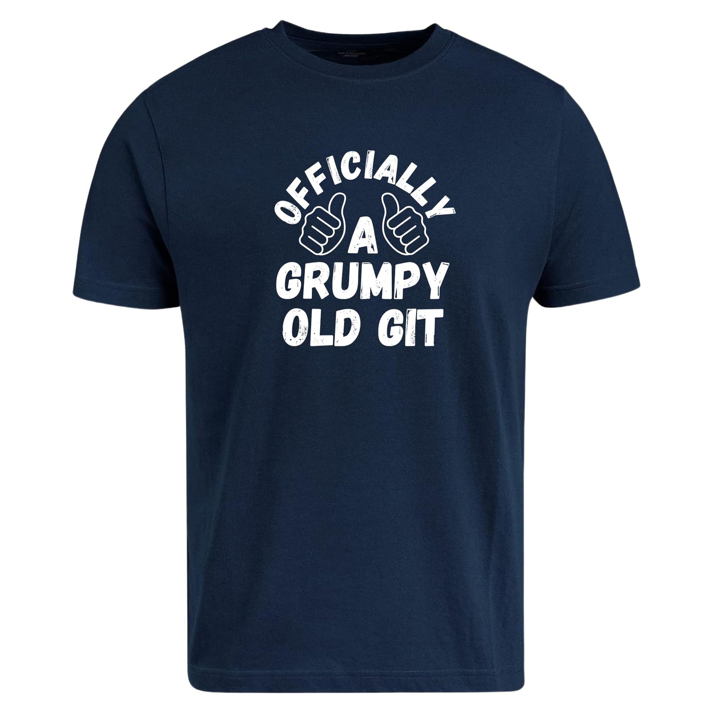 Be Buz Officially a Grumpy Old Git T-Shirt Funny Old Man Birthday Gift Sarcastic Aging Shirt Gift for Dad Grandpa Husband - Top Tee
