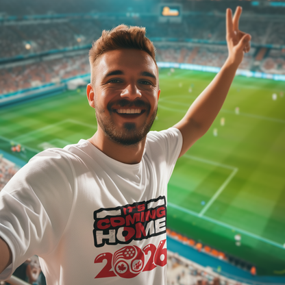 It's Coming Home 2026 | World Cup T-Shirt | Football Fan Gift