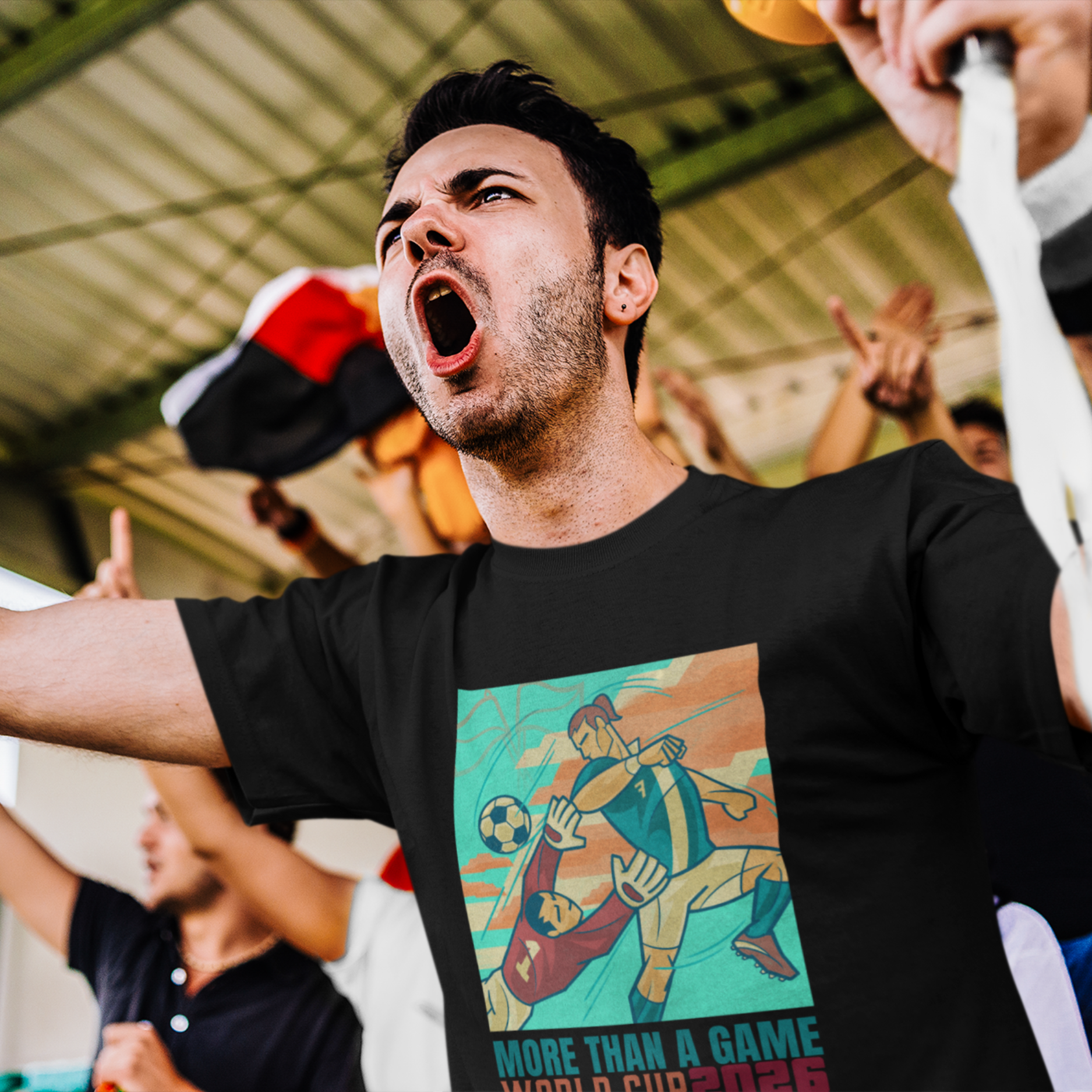 More Than a Game – Retro World Cup 2026 T-Shirt | Vintage Football Graphic Tee | FIFA Fan Gift - Top Tee