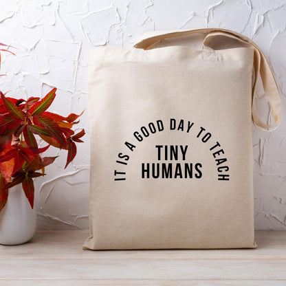 Be Buz Teacher Appreciation Gift tote Bag Its a Good Day to Teach gift for women funny Reusable tote bag natural