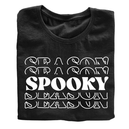 Be Buz Spooky Halloween Party Fun Adults Logo Printed Unisex Men Women Summer Winter Cotton Crew Neck Casual T-Shirt - Top Tee