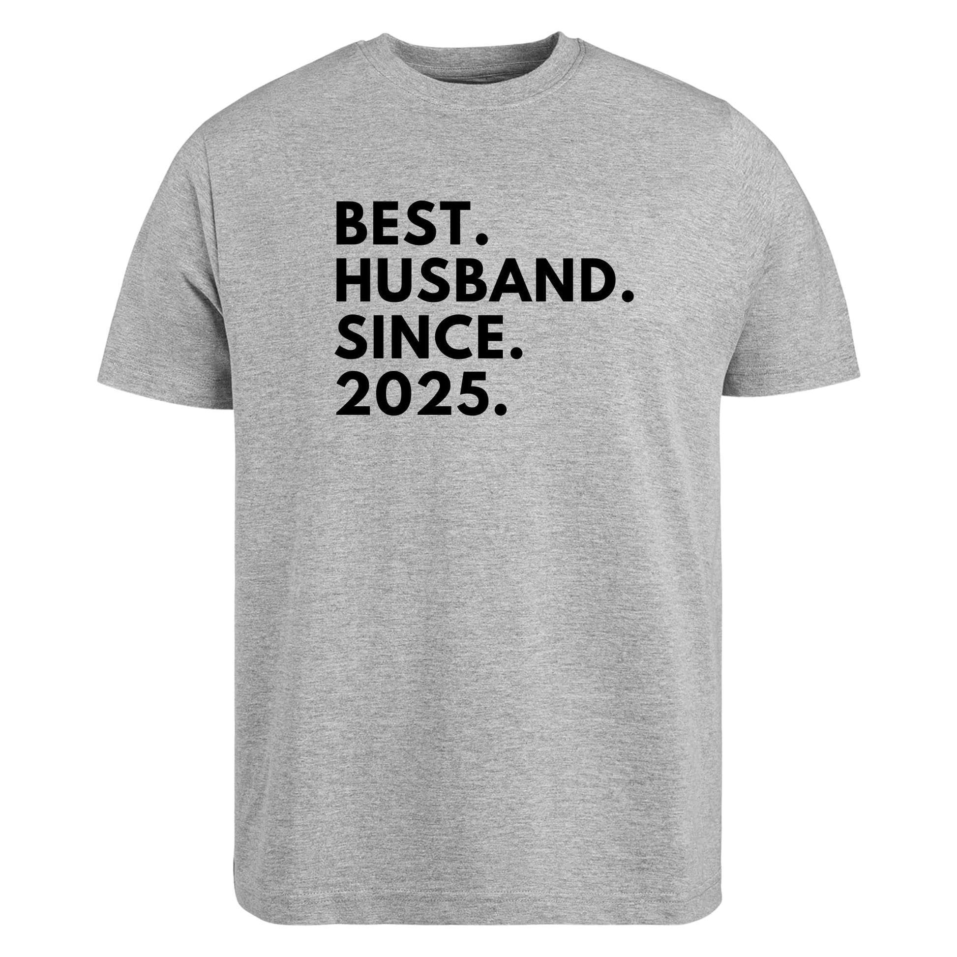Be Buz Best Husband T-Shirt Personalized Anniversary Shirt for Husband Custom Year Gift Tee for Him Birthday, Wedding, or Valentine’s Day Present - Top Tee