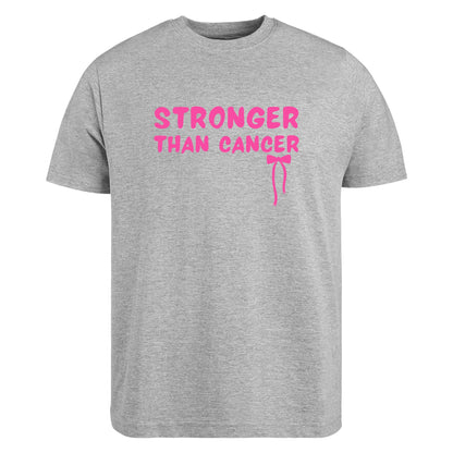 Be Buz Stronger Than Cancer T-Shirt Cancer Awareness Tee for Fighters and Survivors Inspirational Support Shirt Gift for Cancer Warriors - Top Tee