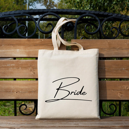 Be Buz Bride Tote Bag Bridesmaid Gift Wedding Party Essentials Bridal Showers Spacious Durable Stylish Accessory for the Bride Reusable Casual Bag for Work Shopping Travel