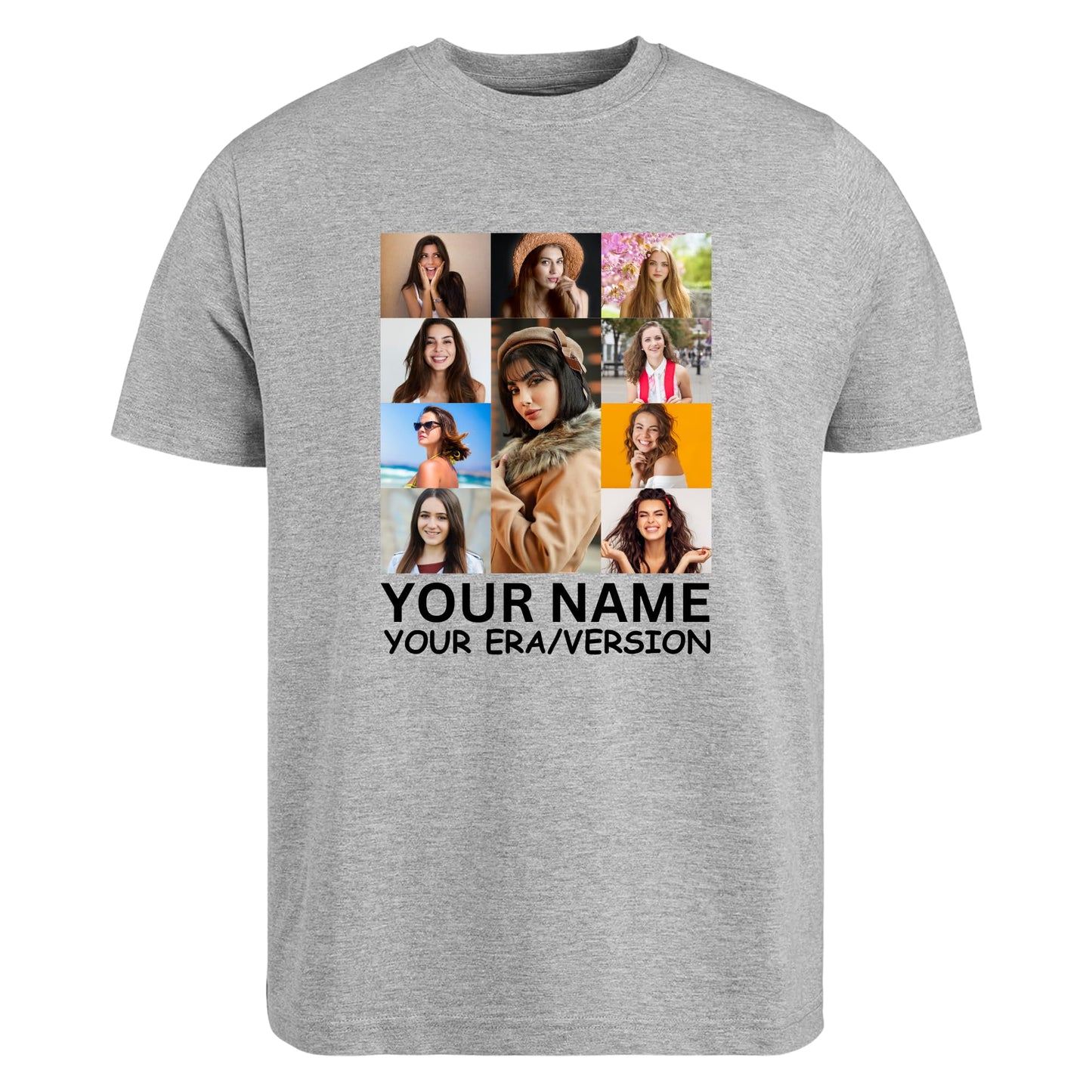 Be Buz Custom Photo T-Shirt Era's Tour Personalized Concert Shirt with Your Picture Bachelorette Party Gift for Women Men for Birthday Valentines - Top Tee