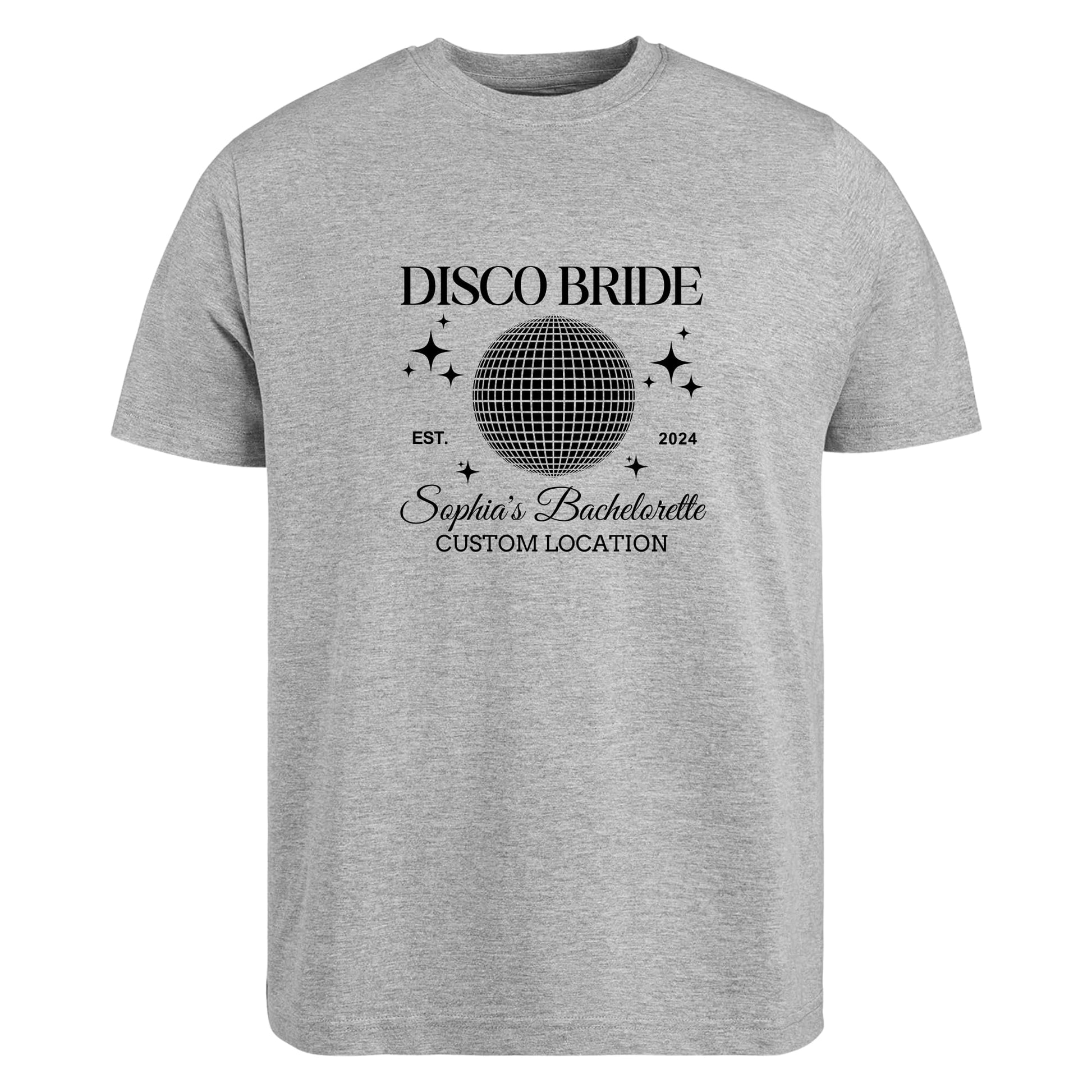Be Buz Dancing Queen Bachelorette Party T-Shirts Custom Name and Location Personalized Bridal Party Tee for Bride and Bridesmaids - Top Tee