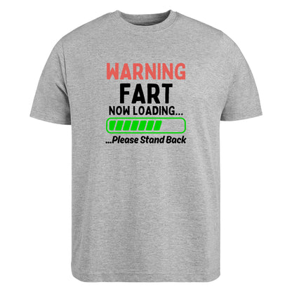 Be Buz Warning Fart Now Loading Please Stand Back T-Shirt Funny Fart Joke Shirt Gas Humor Tee for Men - Top Tee