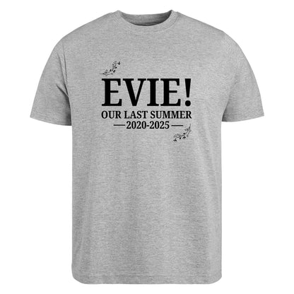 Be Buz Leavers T-Shirt 2025 Personalized School or College Leavers Tee Custom Graduation Keepsake Shirt - Top Tee