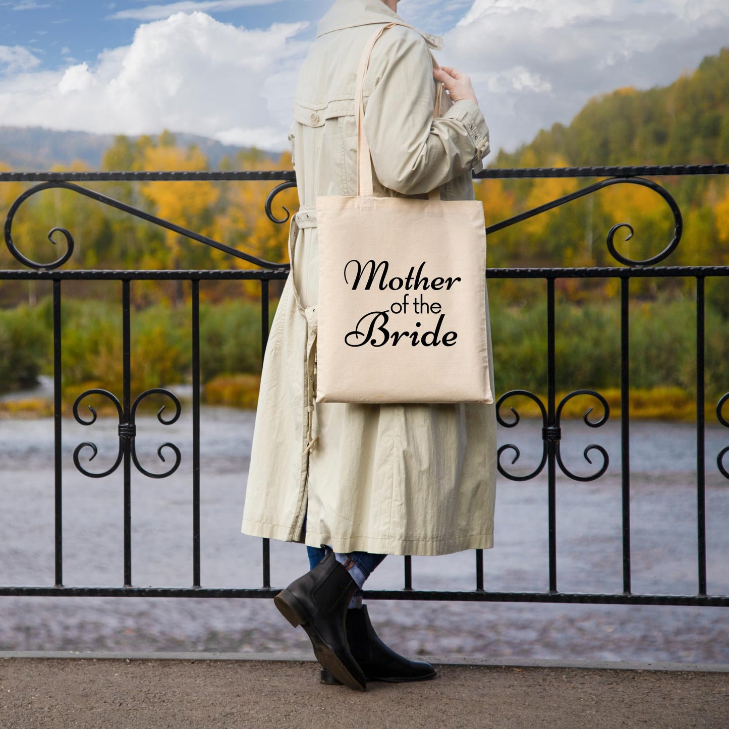 Be Buz The Mother of the Bride tote Bag Bridal Shower Gifts for Bride Wedding Gift for Mother of the Bride Bridal Party or Wedding Guests