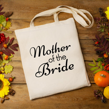 Be Buz The Mother of the Bride tote Bag Bridal Shower Gifts for Bride Wedding Gift for Mother of the Bride Bridal Party or Wedding Guests