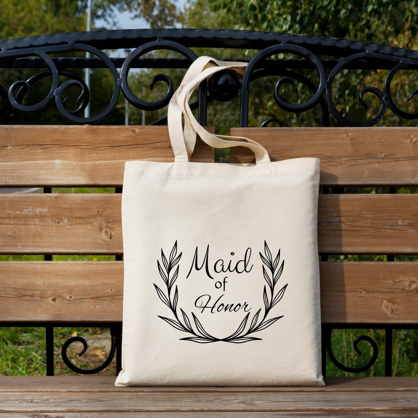 Be Buz Bridal Shower Gifts for Bride The Bride Maid Of Honour tote bag Hen Party Cotton Tote Reusable Casual Bag for Work Shopping Travel