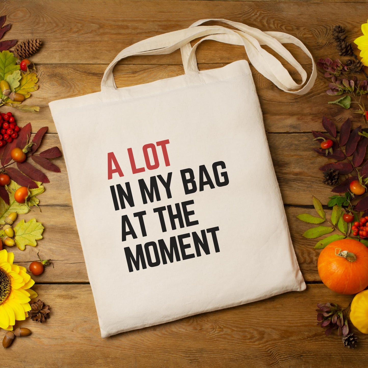 Be Buz Stylish Music Lovers Tote Bag- A Lot In My Bag at the Moment Music Concert Reusable Casual for Work Shopping Travel womens tote gift for him her