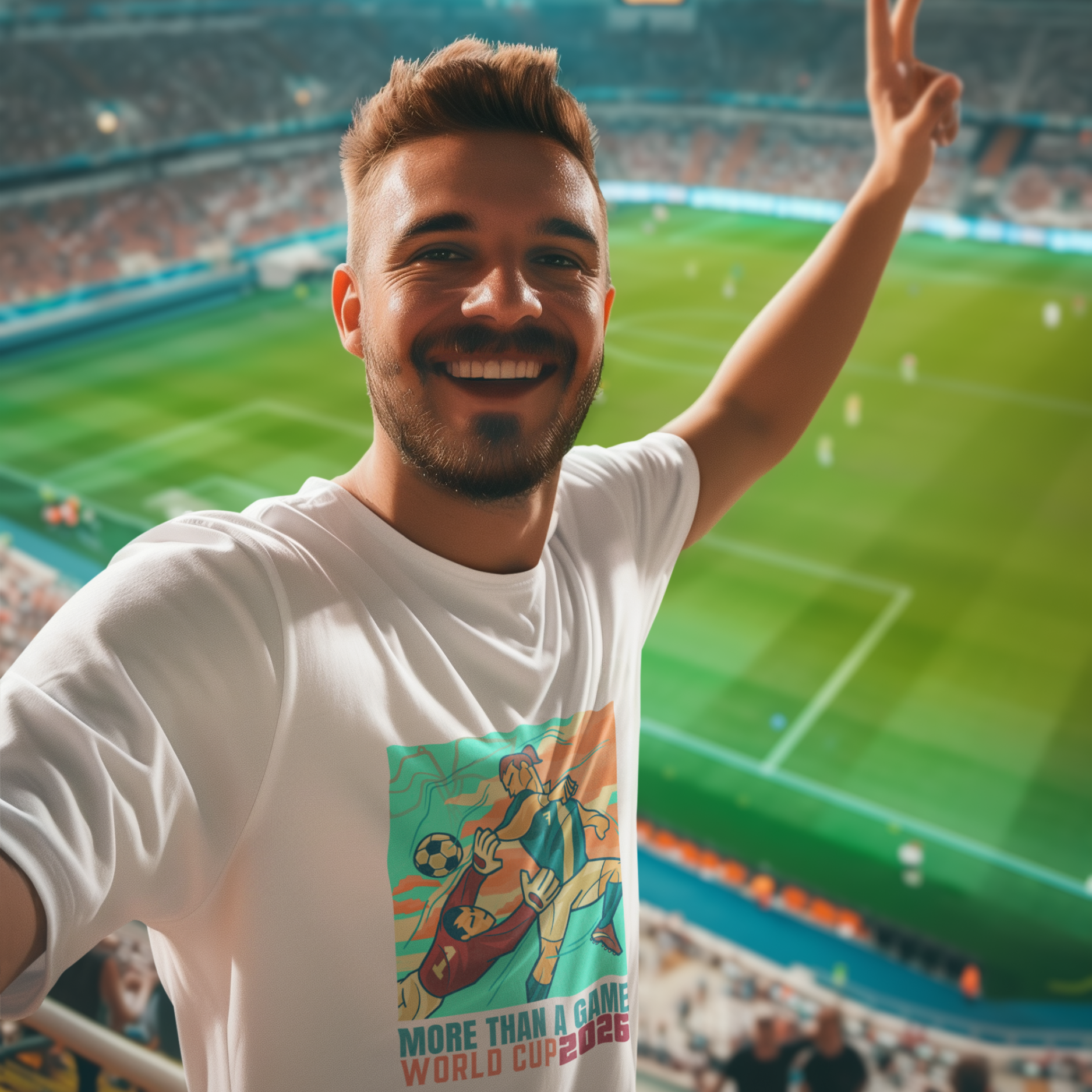 More Than a Game – Retro World Cup 2026 T-Shirt | Vintage Football Graphic Tee | FIFA Fan Gift - Top Tee