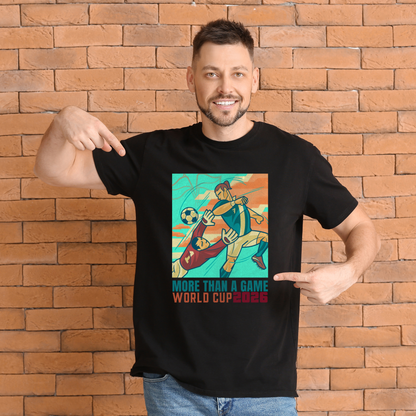 More Than a Game – Retro World Cup 2026 T-Shirt | Vintage Football Graphic Tee | FIFA Fan Gift - Top Tee
