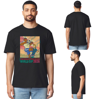 The Beautiful Game – Retro World Cup 2026 T-Shirt | Vintage Football Graphic Tee | FIFA Fan Gift - Top Tee