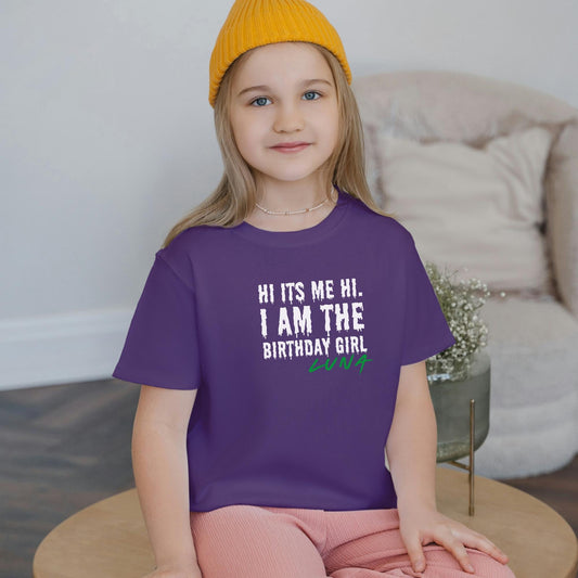 It's Me Hi, I'm the Birthday Kid – Personalised T-Shirt