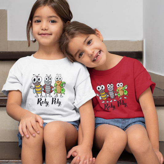 Kids Roly Poly tshirt | Kids Gift | Bug Shirt | Funny Kids T-Shirt | Perfect Gift for Little Ones | Bug Tee