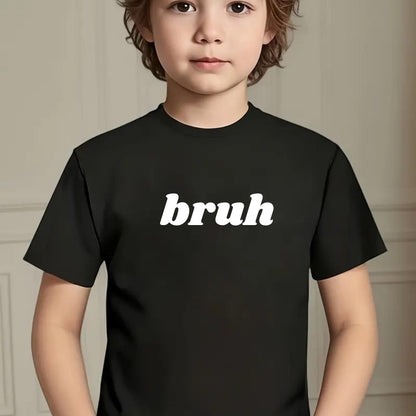 Bruh – Funny Meme Kids T-Shirt - Top Tee