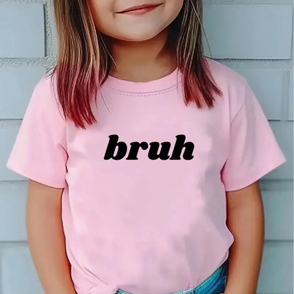 Bruh – Funny Meme Kids T-Shirt - Top Tee