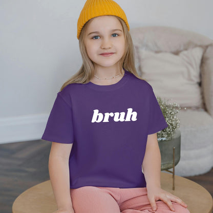 Bruh – Funny Meme Kids T-Shirt - Top Tee