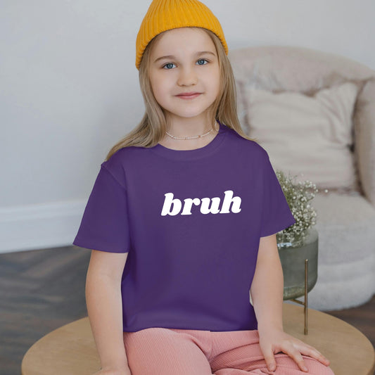Bruh – Funny Meme Kids T-Shirt