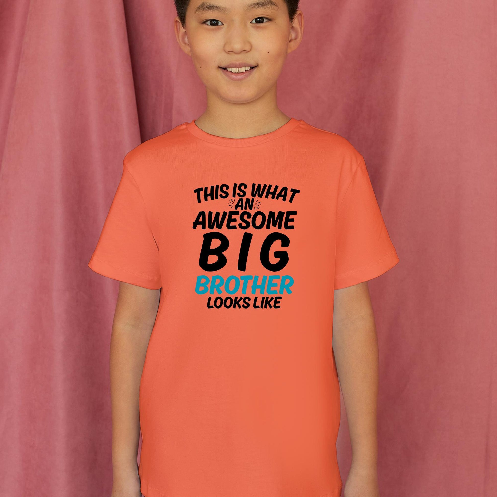 Awesome Big Brother – Funny Sibling Kids T-Shirt - Top Tee