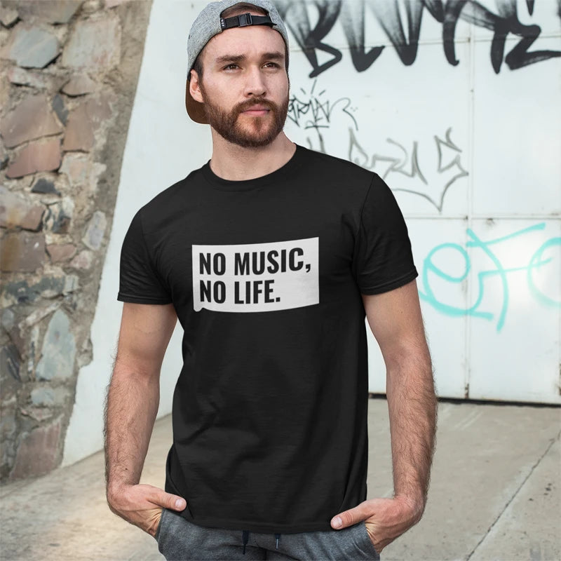 No Music, No lIfe T Shirt - Ultra Design Shop